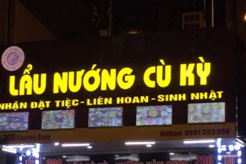 Tại sao phải làm biển nhà hàng ăn uống