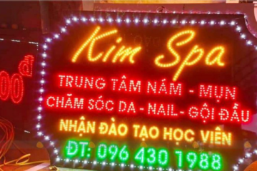 Thi công biển led spa ở đâu uy tín nhất?