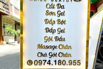 Thi công biển spa đứng ở đâu uy tín nhất?